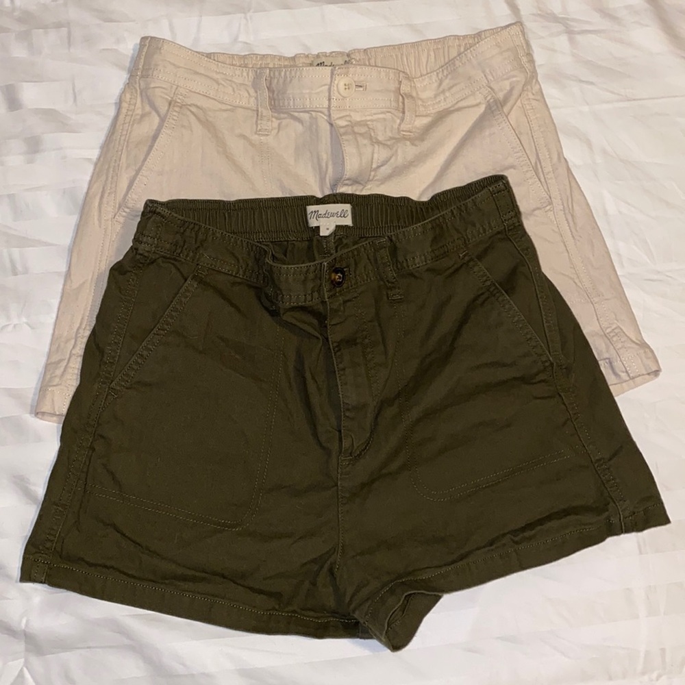 High waisted shorts